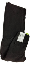 Women's 7 S.O.N.G.  Baggy Wide Leg Cargo Black Jeans Denim Bottoms, NWT