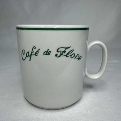 Cafe De Flore Paris Coffee Mug Revol France  100% Authentic Unused Vintage