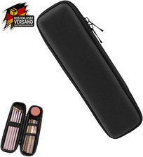 Schwarz Federmäppchen Pencil Case Etui Stiftetasche Schlamperbox Bleistifttasche