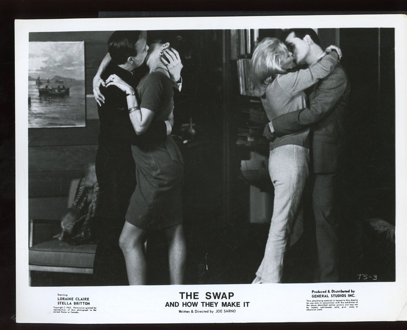 The SWAP and HOW THEY MAKE IT Orig. 1966 JOE SARNO 8 x 10 Sexploitation Still vv