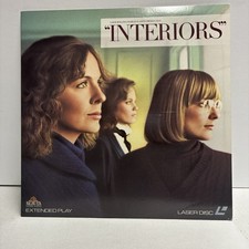 Interiors LaserDisc 1978 Drama Extended Play MGM/UA Home Video