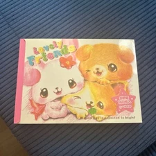 Kamio Japan Heisei Retro Memo Pad Lovely Frends Used