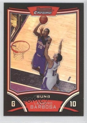 2008 Bowman Draft Picks & Stars Chrome Refractor 123/499 Leandro Barbosa #65 0a1