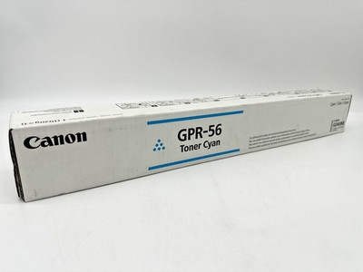 NEW Genuine Canon GPR-56 Cyan Toner imageRunner Advance C7565 C7570 C7580 OEM