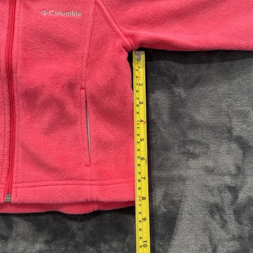 NWT Girls Pink Columbia Fleece 4T Long Sleeves Full Zip - Picture 11 of 19