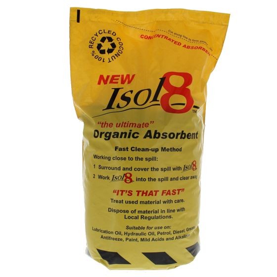 ISOL8 Org Absorbant Spill Granules Size: 1.3kg