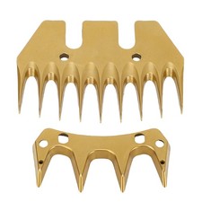 *Electric Sheep Shear Blades Gold Straight 9 Tooth 10mm Spacing Sheep Clipper
