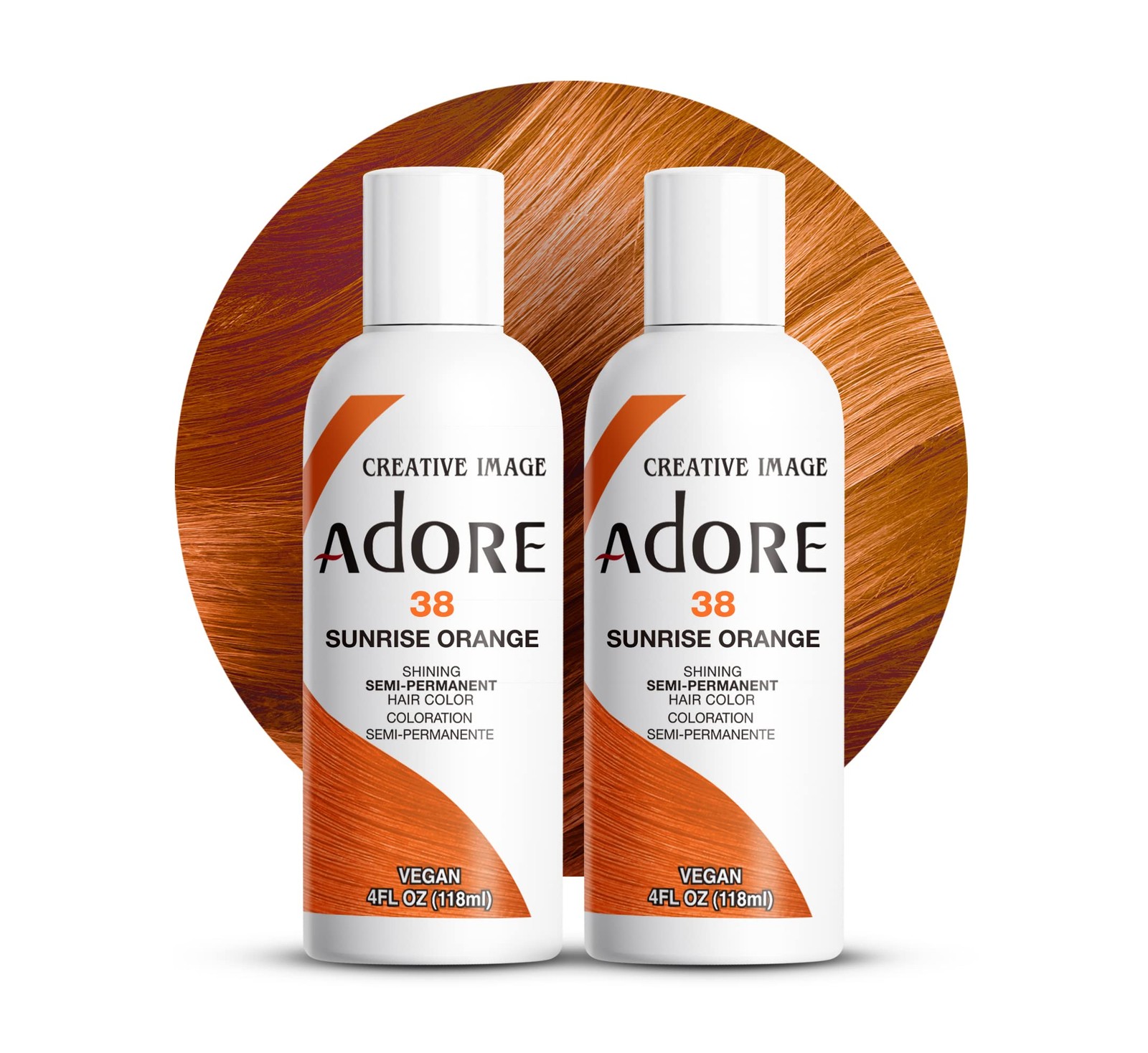 (038 4 Fl Oz (pack Of 2), 038 Sunsine Orange