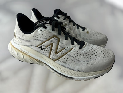 New Balance Fresh Foam X 860v13 Shoes Womens 8.5 White Gold Daily Road Running