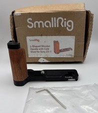 SmallRig L-Shape Wooden Right-Hand Grip Cage for Sony ZV-1 Camera