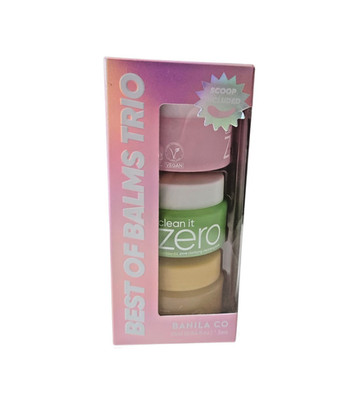 BANILA CO Clean It Zero Best of Balms Trio Brightening & Pore Clarify Set 3 pcs