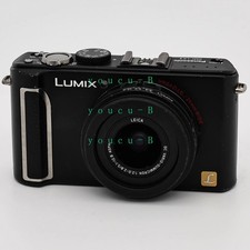 Cámara digital Panasonic LUMIX DMC-LX3 10,1 MP con accesorios negra