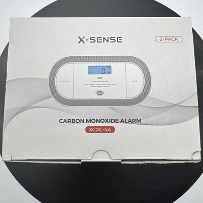 X-Sense XCOC-SA | Carbon Monoxide Alarm | Two (2) Pack