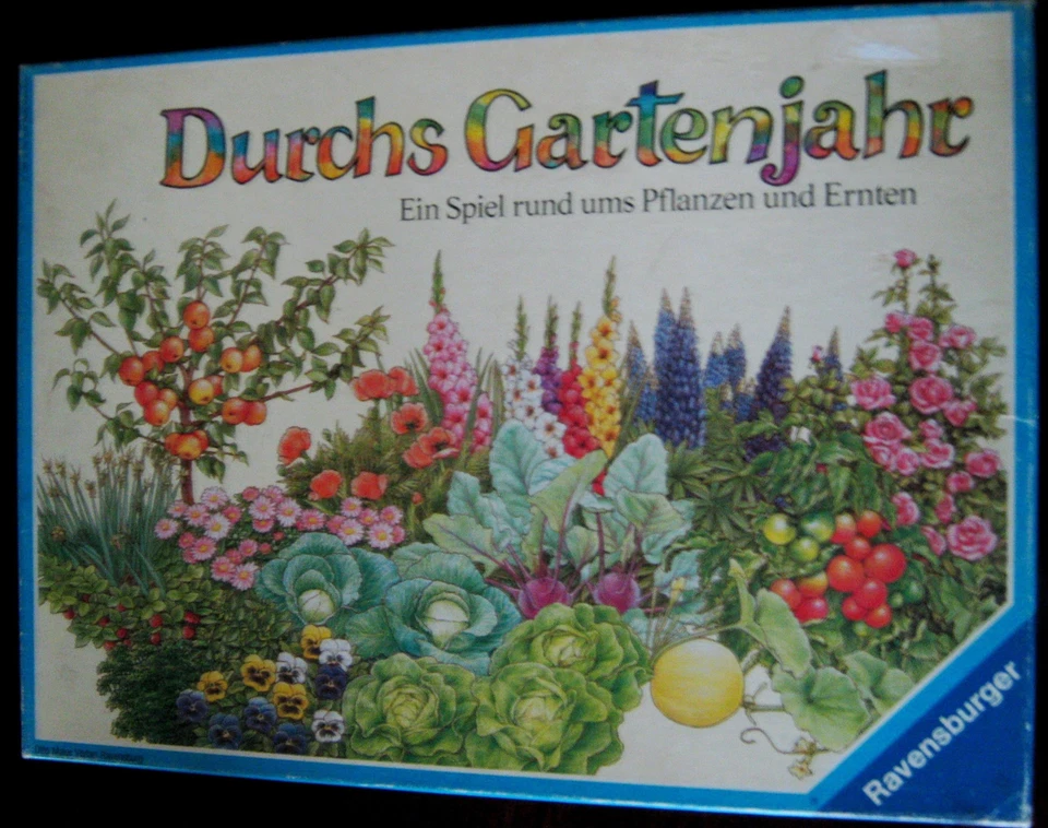 Ravensburger Gartenjahr Familien Brettspiel Pflanzen Ernten