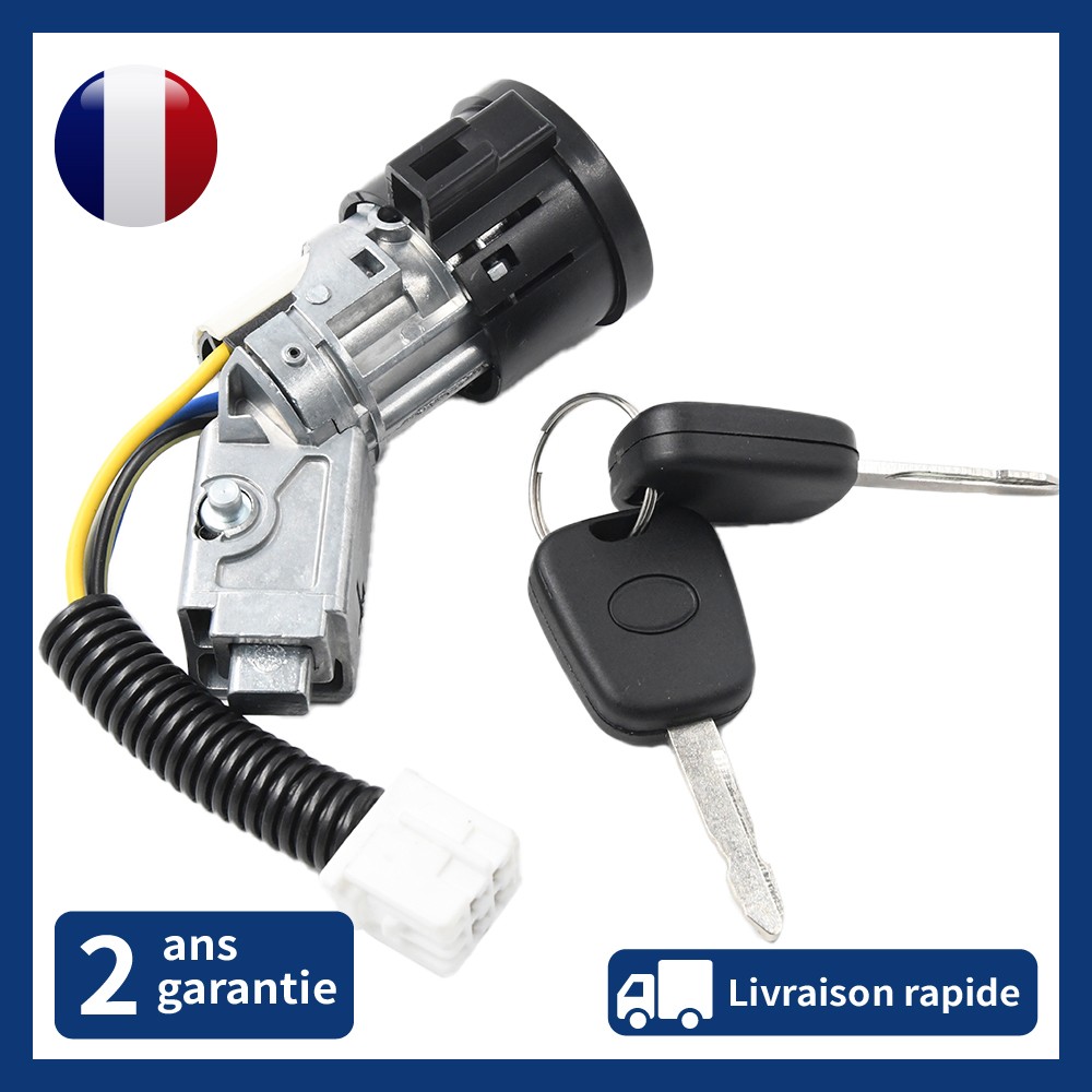 Contacteur d'allumage pour Citroën C1, Peugeot 107 et Toyota Aygo - Neiman N0501412 de rechange