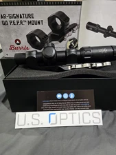 USO TS 1-8X FFP LPVO (US Optics) + Burris QD P.E.P.R Mount