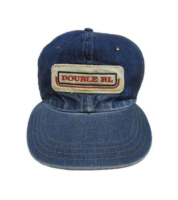 RARE RRL DOUBLE RL VCM Vintage Denim Trucker Cap Mesh Hat | eBay