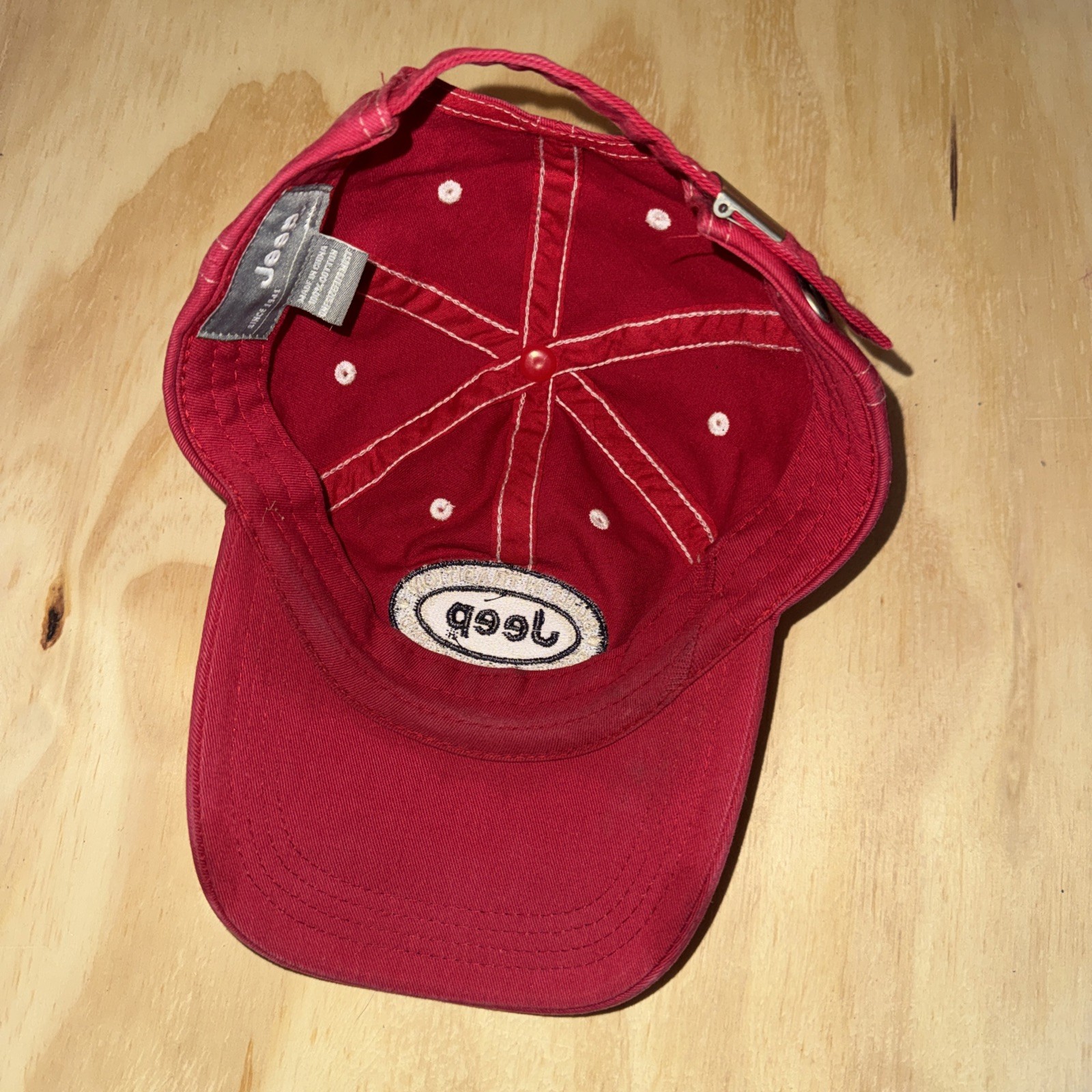 Red Jeep Baseball Cap - image 5