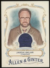 2016 ALLEN & GINTER RELIC JASON SKLAR FSRA-JSK COMEDIAN