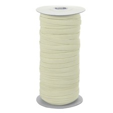 Elastic Bands 1/4 Inch x 50 Yards Stretch Flat Elastic Cord, Beige