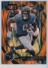 2024 Panini Select Club Level Orange Shock Prizm /399 Gabriel Davis #257 0b0g
