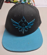 Legend of Zelda Blue Hyrulean Logo Baseball Cap One Size Fits All