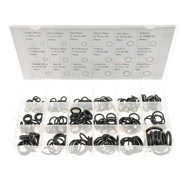 Dichtungsringe Dichtring O-Ring Sortiment O-Ringe Gummidichtung Dichtung 270 Tlg-image
