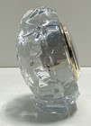 Cristal d'Arques Aurora Desk Clock 24% Lead Crystal French Staiger Quartz Box — photo 2