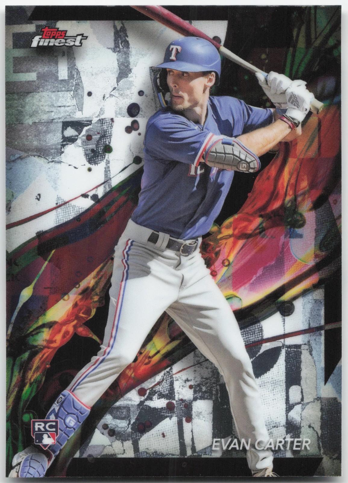 2024 Finest #62 Evan Carter RC