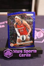 Aaliyah Edwards Blue Velocity Prizm 2025 WNBA Prizm Basketball