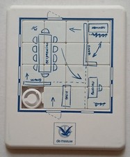 11 091 Geduldspiel-Schiebefix-Werbung „De Meeuw Orischot B.V. Niederlande“