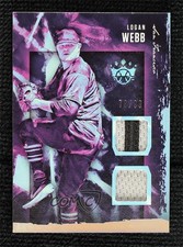 2020 Panini Diamond Kings DK Materials Holo Silver 73/99 Logan Webb #DKM-LW 0be5