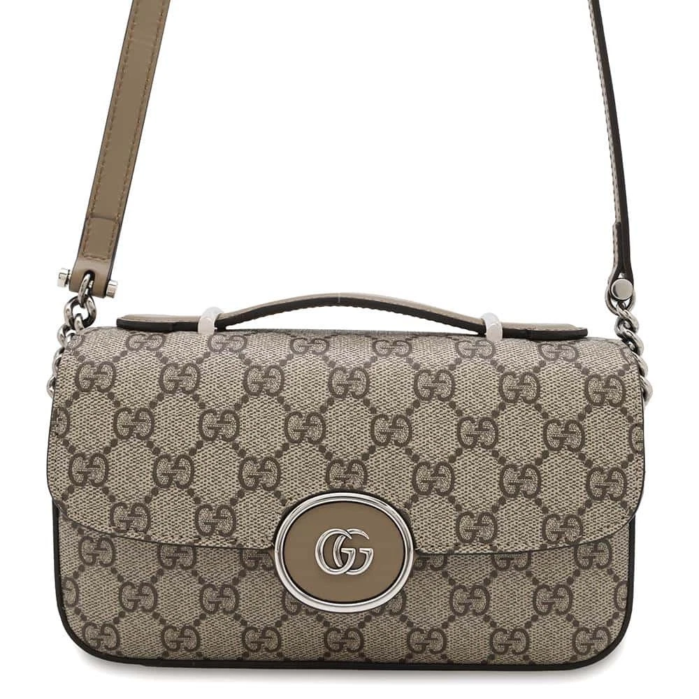 Sac à bandoulière Gucci Gg Supreme Petite Mini Pvc 739722 2 voies
