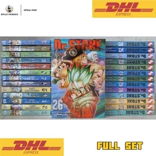 Dr Stone Manga Comic English Full Set Volume 1-26 (END) by Riichiro Inagaki