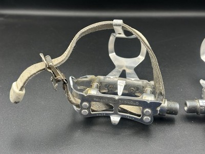ALFREDO BINDA PEDALストラップ　新品2組 NOS Alfredo Binda toe straps Original - Cicli Berlinetta