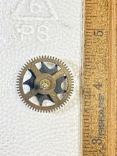 Hermle 151-020 Clock (PL 55cm) Strike Side 3 Wheel - Vintage Clock Parts  KD3323