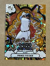 2025 Panini Donruss Bomb Squad Orange Ice #4 Prince Fielder /75
