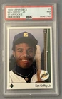 1989 Upper Deck #1 Ken Griffey Jr. Rookie RC PSA 7 Mariners HOF Clean Card! NM