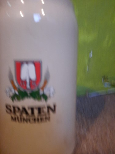 Krug mit Henkel "Spatenbräu München" 1Liter - Bild 3 von 7