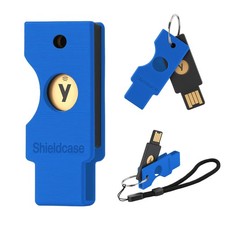 Protective Case for Yubikey 5 NFC, Flip Cover Keychain Holder for Yubico Key,...