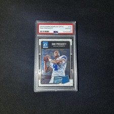 2016 Panini Donruss Optic Dak Prescott #162 OPTIC RATED ROOKIE PSA 10 COWBOYS