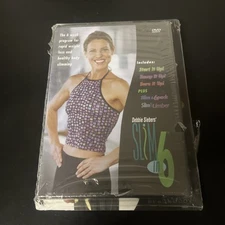 Debbie Siebers' Slim in 6 Workout, New Sealed With Book!!! Torn Seal/read