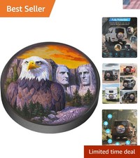 16-inch Spare Tire Cover For Rv With Durable American Eagle Design - Waterproof 16-inch Spare Tire Cover For Rv With Durable American Eagle Design - Waterproof