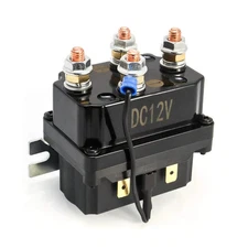 Winch Solenoid Relay 12V 250A Badlands Winch Solenoid Contactor for ATV UTV