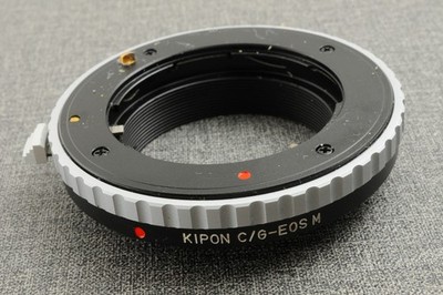 [Excellent+++] Kipon CG-EOS M Lens converter Contax G Lens to EOS M Camera