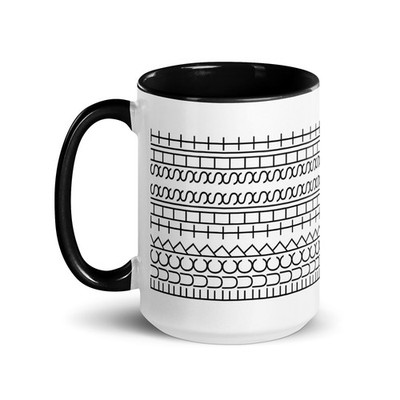 F**k This Sh*t Hidden Message Mug   White Mug with Color Inside, Funny Gift