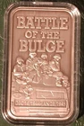 1 oz .999 Silver Bar - St Louis Mint Cody Duncan - 1945 Battle of The Bulge