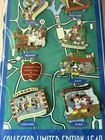 NYC Disney Store 2010 Central Park Pin Set Mickey Minnie Donald Pluto LE 1540 — photo 4