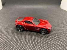 Hot Wheels - Alfa Romeo 4C Rojo - Diecast Coleccionable - Escala 1:64 - USADO