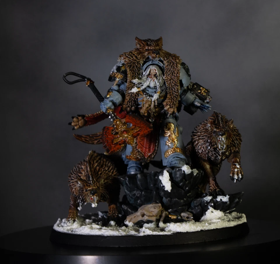 Warhammer 40k Space Wolves Logan Grimnar Custom Commission - Image 2 of 4